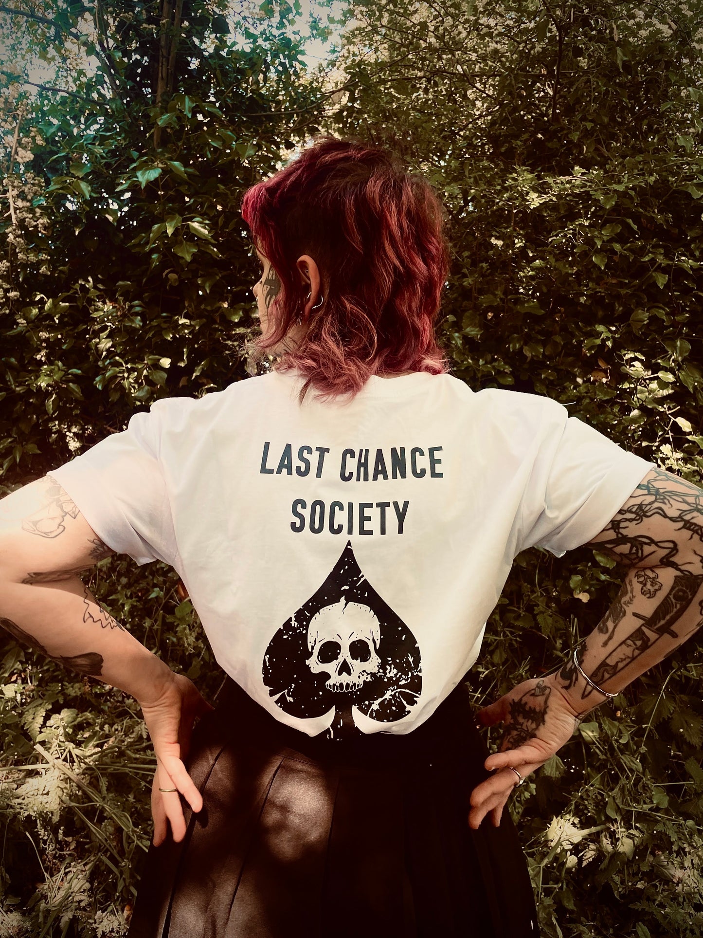 LAST CHANCE SOCIETY TEE - WAS £25