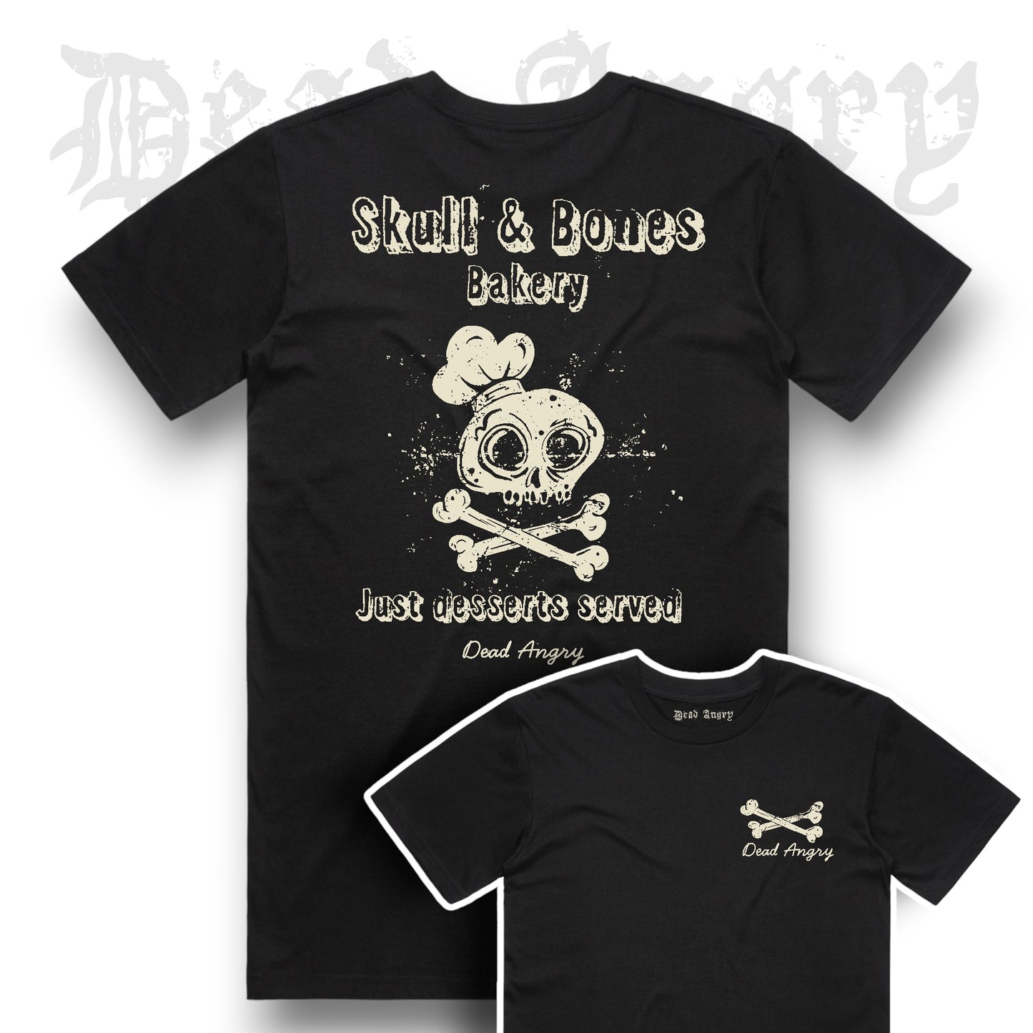 SKULL & BONES TEE - WAS £25