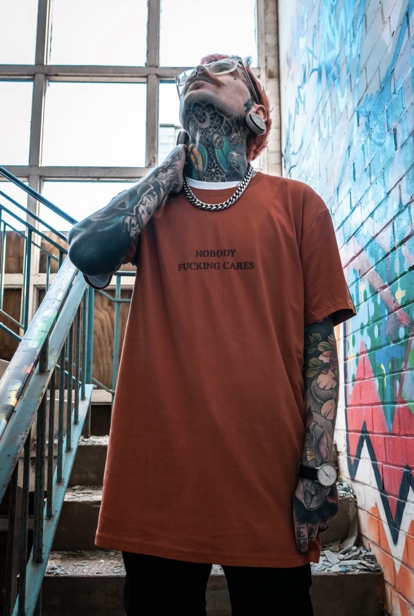NOBODY CARES  TEE - WAS £25