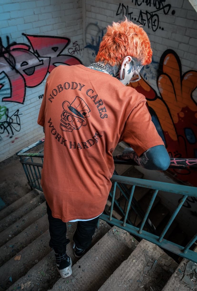 NOBODY CARES  TEE - WAS £25