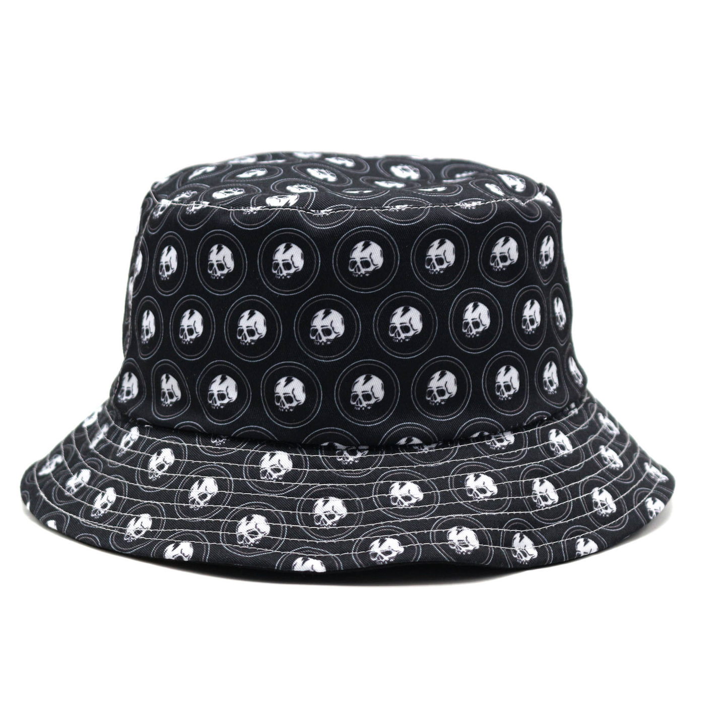 REVERSIBLE EMBROIDERED BUCKET HAT