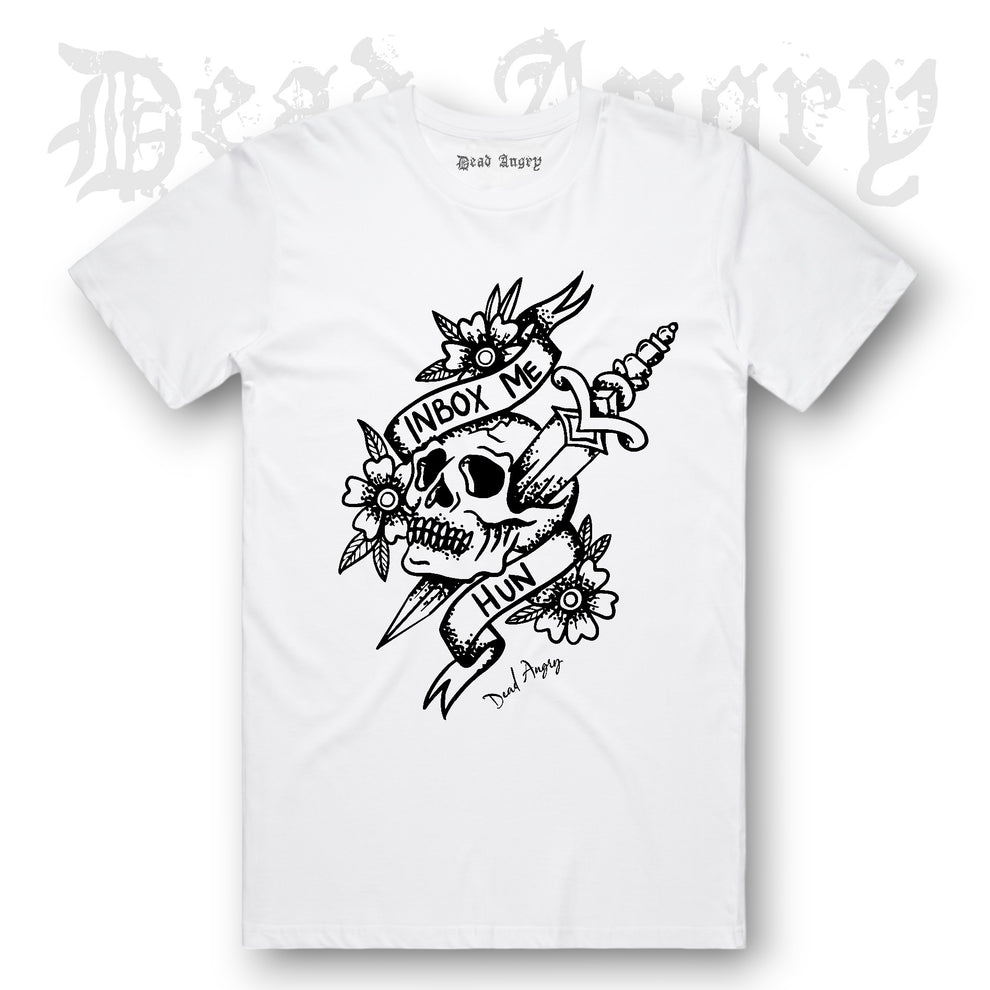 'Inbox Me Hun' Oversized Graphic Tee – Dead Angry