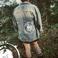 Oversized Petrol Wash Denim Jacket
