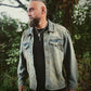 Oversized Petrol Wash Denim Jacket
