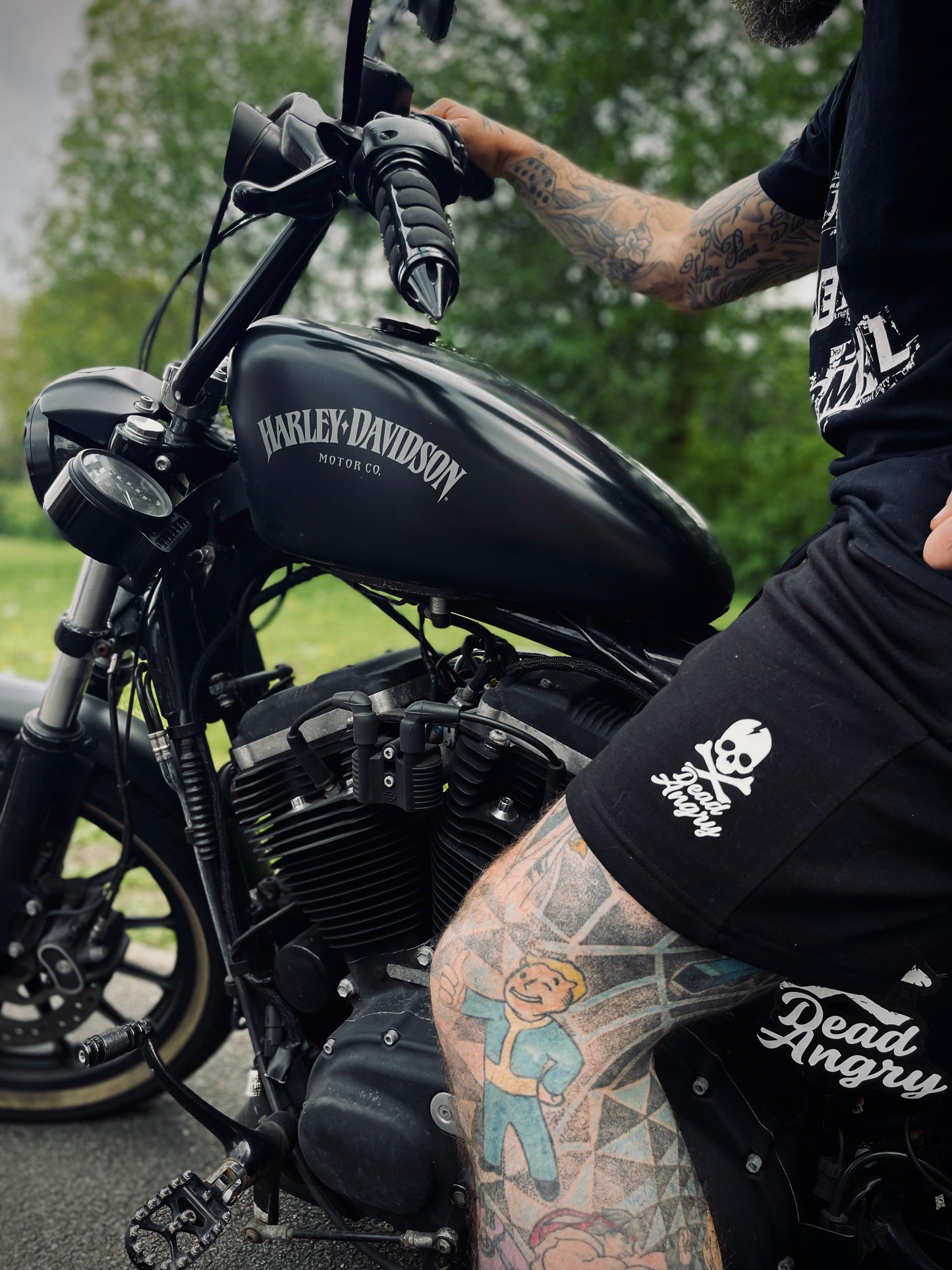 Skull & Cross Bones Shorts